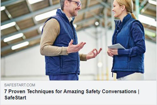 Proven techniques for amazing safety conversations