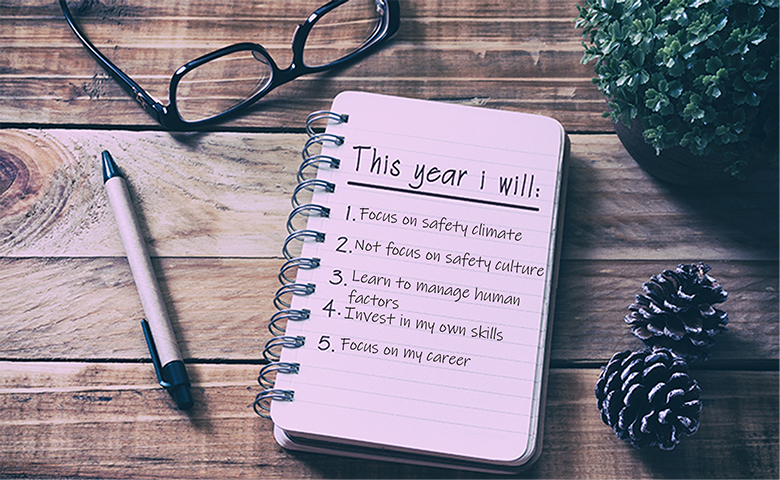 New Year's resolutions
